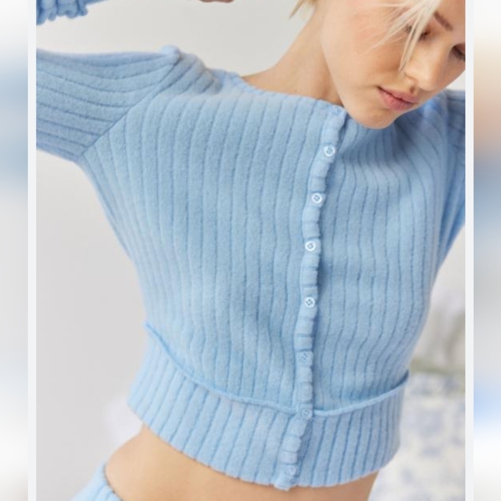 Out From Under BouncePlush Suki Ribbed Cardigan | Urban - Picture 1 of 4